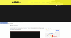 Desktop Screenshot of hardval.com.ar